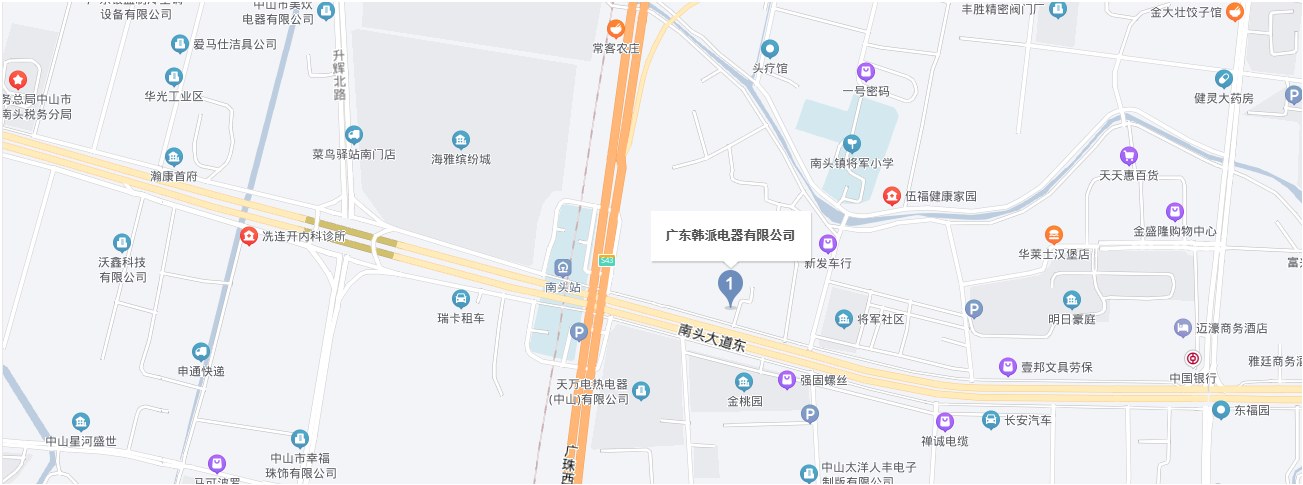 公司地址地图